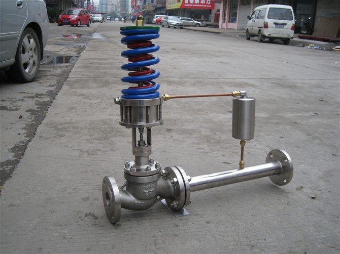 How does the quick opening regulating valve respond？