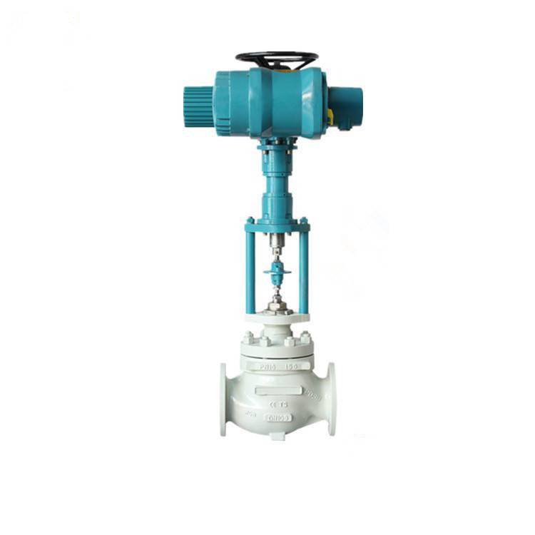 How does the HART protocol of the control valve communicate？